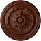 Ekena Millwork Chester Ceiling Medallion (Canopies up to 2 1/4"), 15 3/4"OD x 1 7/8"P, Burnished Mahogany Crackle CM15CHBMC - alternate 1